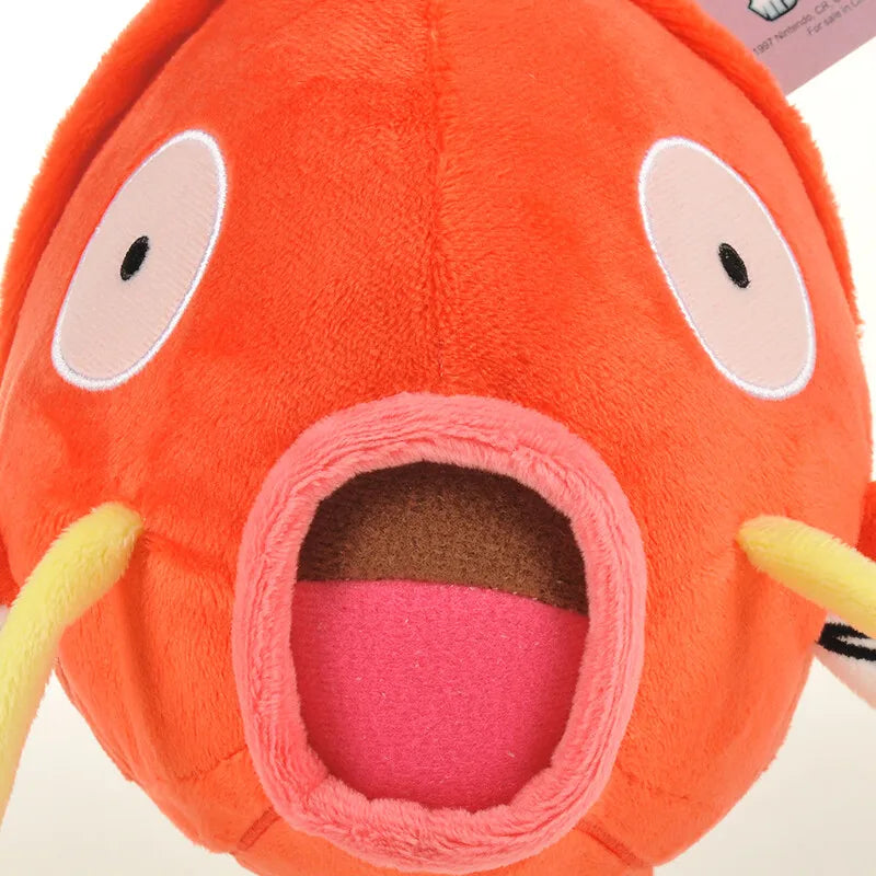 Pokemon Kawaii Magikarp Plush Toy – Cute Cartoon King of Carp Stuffed Doll Pillow Gift for Kids and Friends