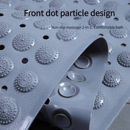 Shower Bath Mat – Hollow Hydrophobic Anti-Slip Tub Pad with Suction Cups, Thick Massage Foot Mat for Bathroom