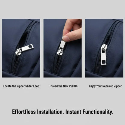5-20PCS Metal Nylon Zipper Pull Heads - Universal Zip Repair Replacement for Clothing, Bags & Accessories