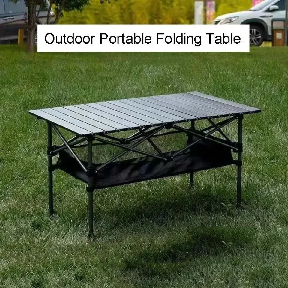 Outdoor Picnic Table with Carrying Bag – Lightweight Portable Folding Desk for Camping & Self-Driving Trips