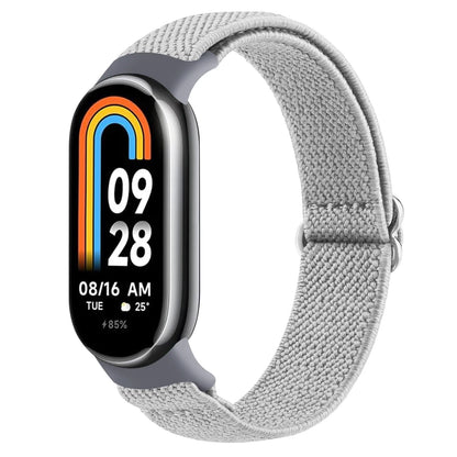 Nylon Loop Strap for Xiaomi Smart Band 9 & 8 – Elastic NFC Replacement Wristband Bracelet