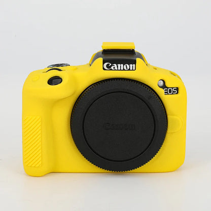 Textured Silicone Camera Case Cover for Canon EOS R50 — Protective Skin for Canon R50