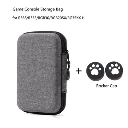 Game Console Storage Bag for R36S/R35S/RGB30/RGB20SX/RG353M/RG35XX - Hard Portable Protective Case Organizer   2/2