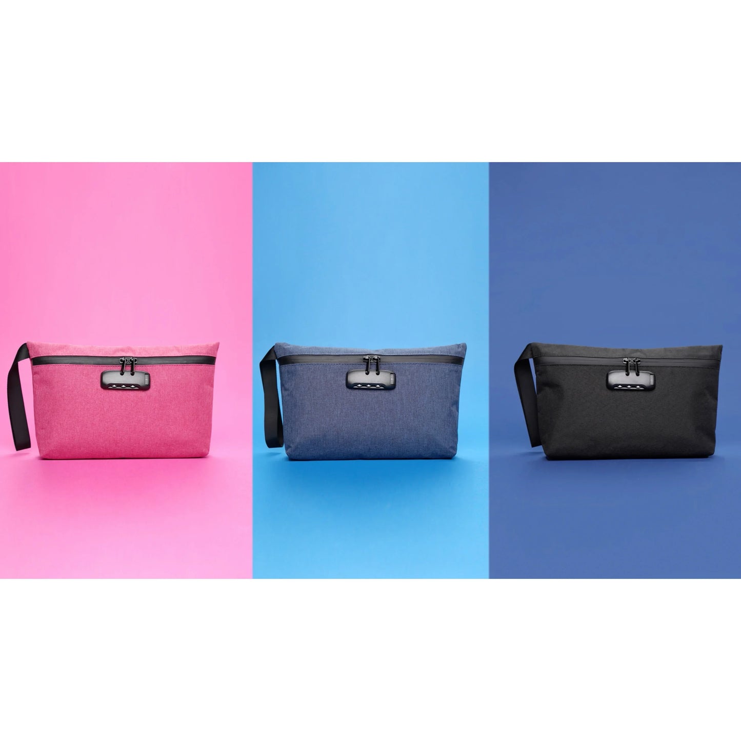 Smell-Proof Pouch with Combination Lock – Easy Storage Bag for Travel & Home Use