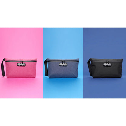 Smell-Proof Pouch with Combination Lock – Easy Storage Bag for Travel & Home Use