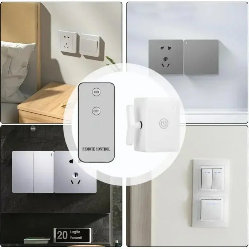 USB Rechargeable Wireless Button Pusher Switch – Smart Remote Control Light Switch Automation Tool