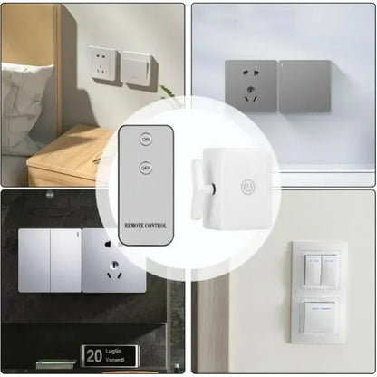 USB Rechargeable Wireless Button Pusher Switch – Smart Remote Control Light Switch Automation Tool