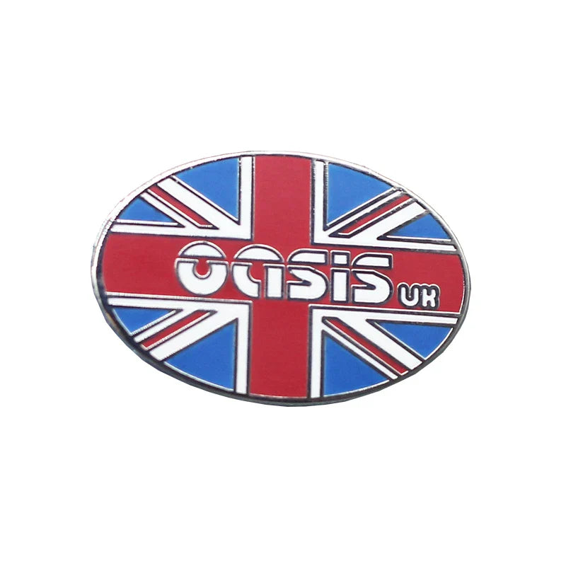Worldwide Classic Band Logo Enamel Pin – Rap & Rock Music Badge for Hoodies, Backpacks, Decorative Accessories, Fan Gift