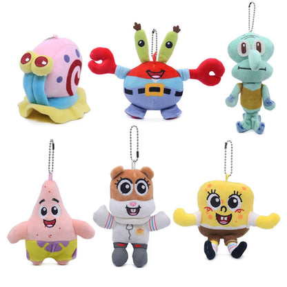 New 30PCS 4" (10CM) Star Plush Doll Keychain Set – Cute Pendant Toys