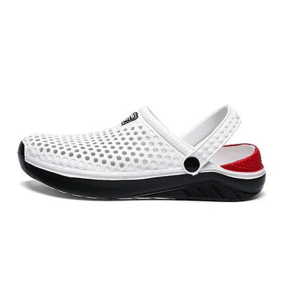 Unisex Fashion Beach Sandals – Waterproof Anti-Slip Flip Flops with Thick Sole for Men & Women