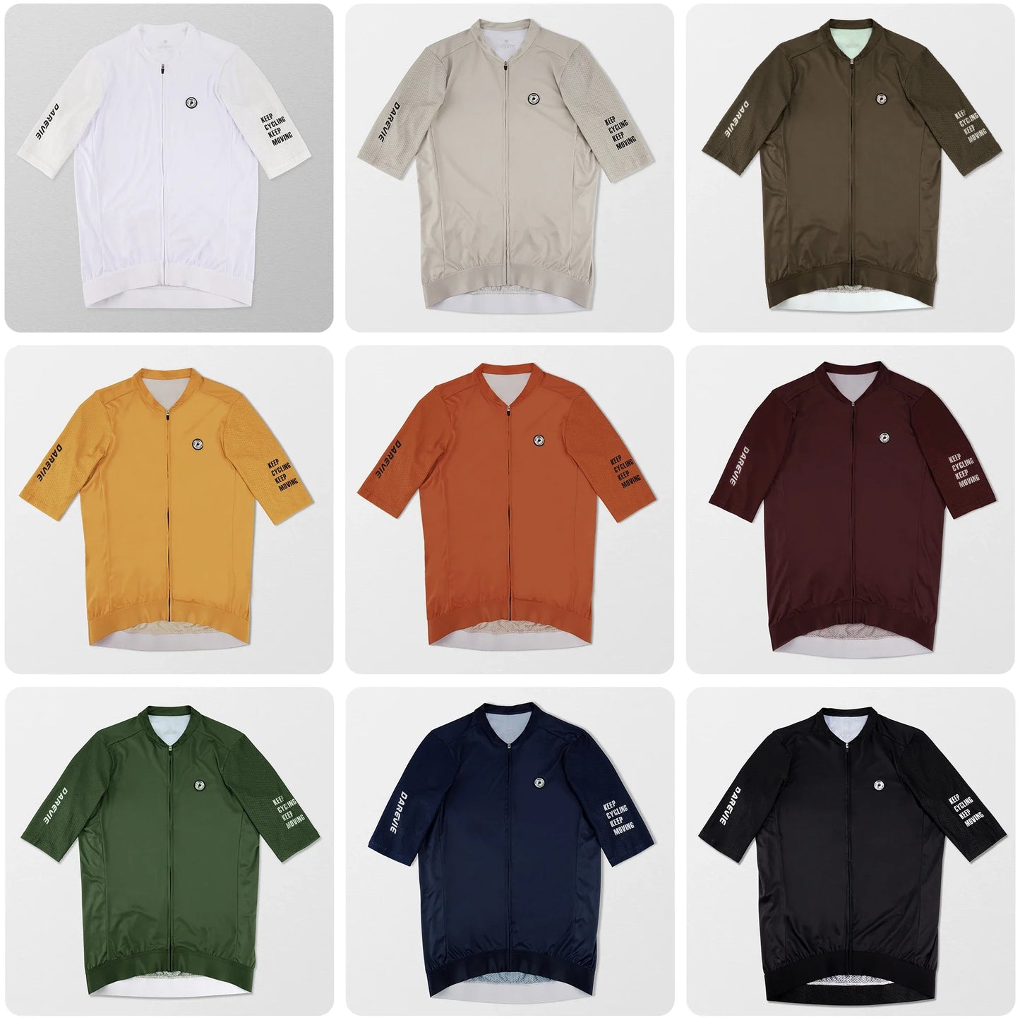 DAREVIE 2023 Cycling Jersey — SPF 50+ Men & Women MTB & Road Bike Shirt