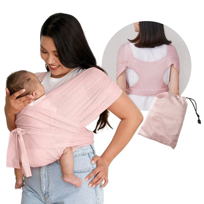 Minimalist X-Shaped Baby Sling - Multifunctional Easy Carry Wrap Towel Carrier for Children