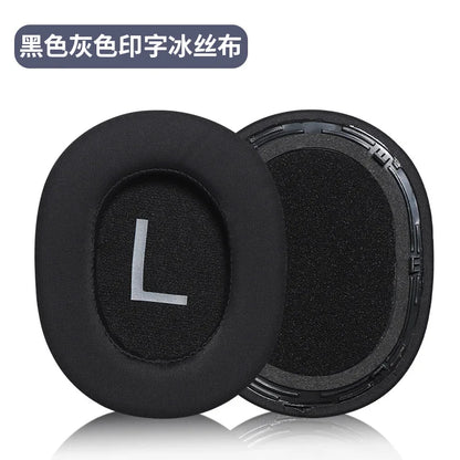 Replacement Protein Leather Ear Pads with Buckle – Soft Foam Cushion Earpads for QCY H3/H4/H3 Lite & TOZO HT2 Headphones High Quality Comfort Upgrade