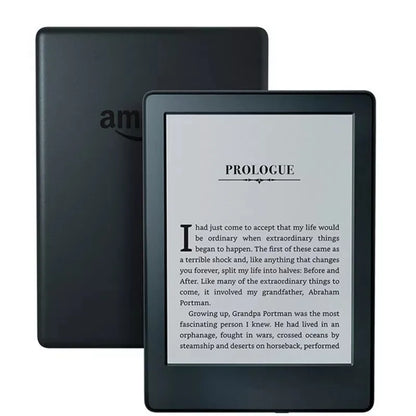 Original Kindle 8th Gen Used eBook Reader – 6" E-Ink Touchscreen WiFi eReader, Better Than Kobo SY69J