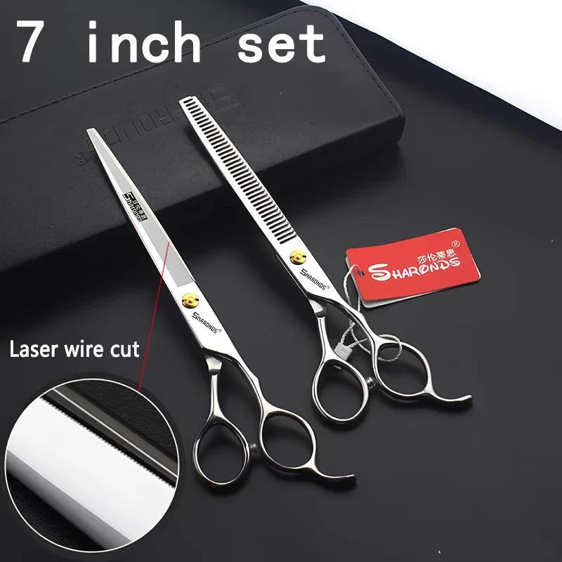 Professional Japanese Hair Cutting & Thinning Scissors – 6''/6.5''/7''/7.5'' Sharp Barber Shears for Salon & Home Use