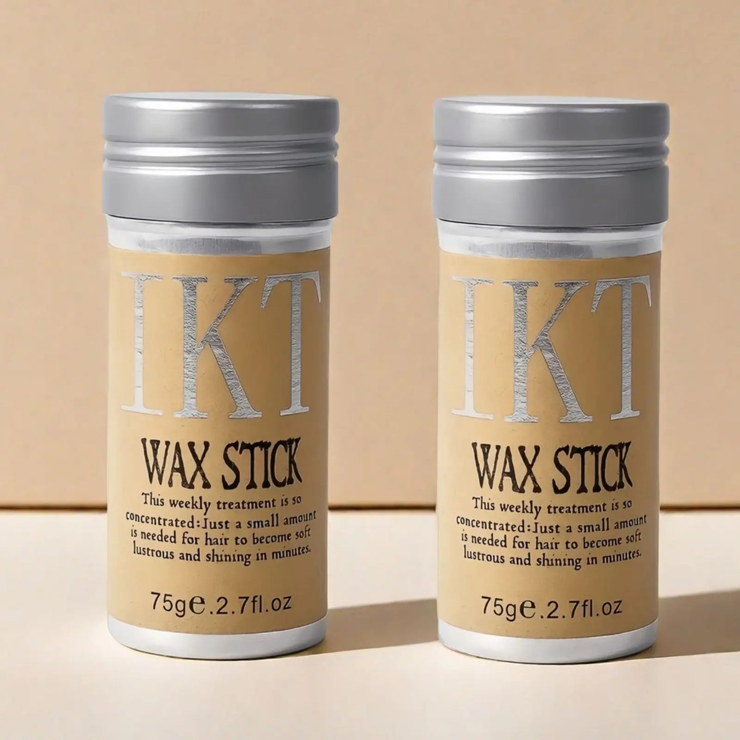 Hair Wax Stick for Kids & Women – Slick Back Gel Pomade with Brush for Toddler Flyaways & Wig Styling