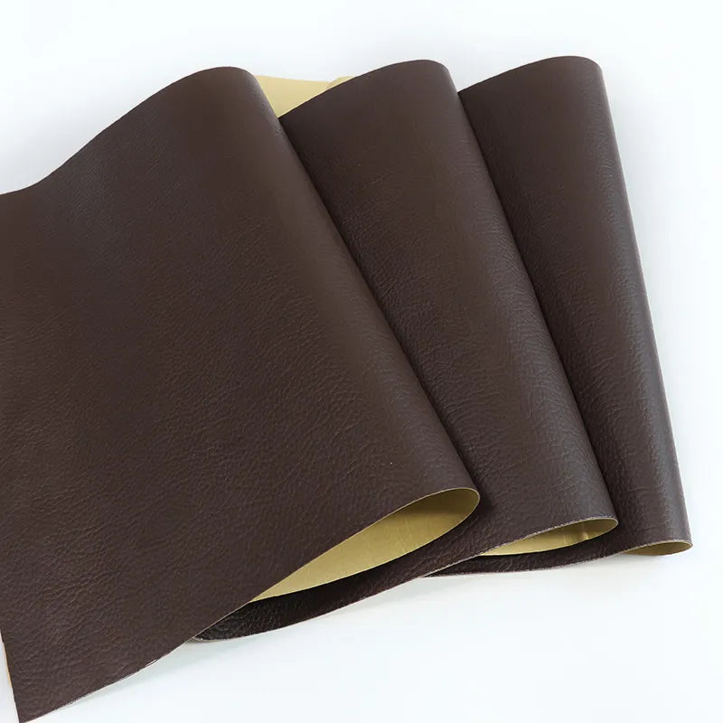 50x137CM Self-Adhesive PU Leather Fabric Patch: Stick-On Repairing Patches for Car Seats and Sofas - PU Fabrics Stickers