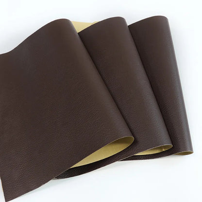 50x137CM Self-Adhesive PU Leather Fabric Patch: Stick-On Repairing Patches for Car Seats and Sofas - PU Fabrics Stickers