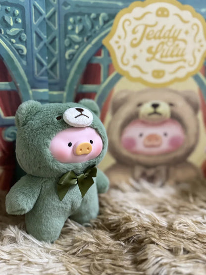 Blind Box Lulu Pig Vinyl Plush – Retro Teddy Series Cute Bag & Desktop Decoration Gift