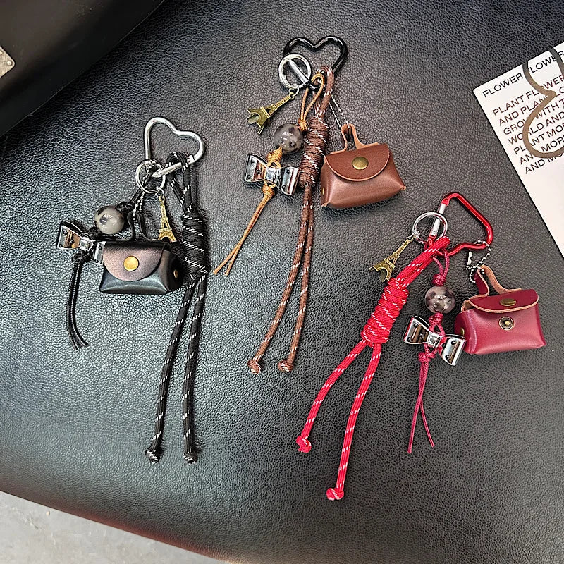 Ins Creative Sweet Fashion Bag Charm – Cool Hanging Phone Case & Keychain Pendant Decoration