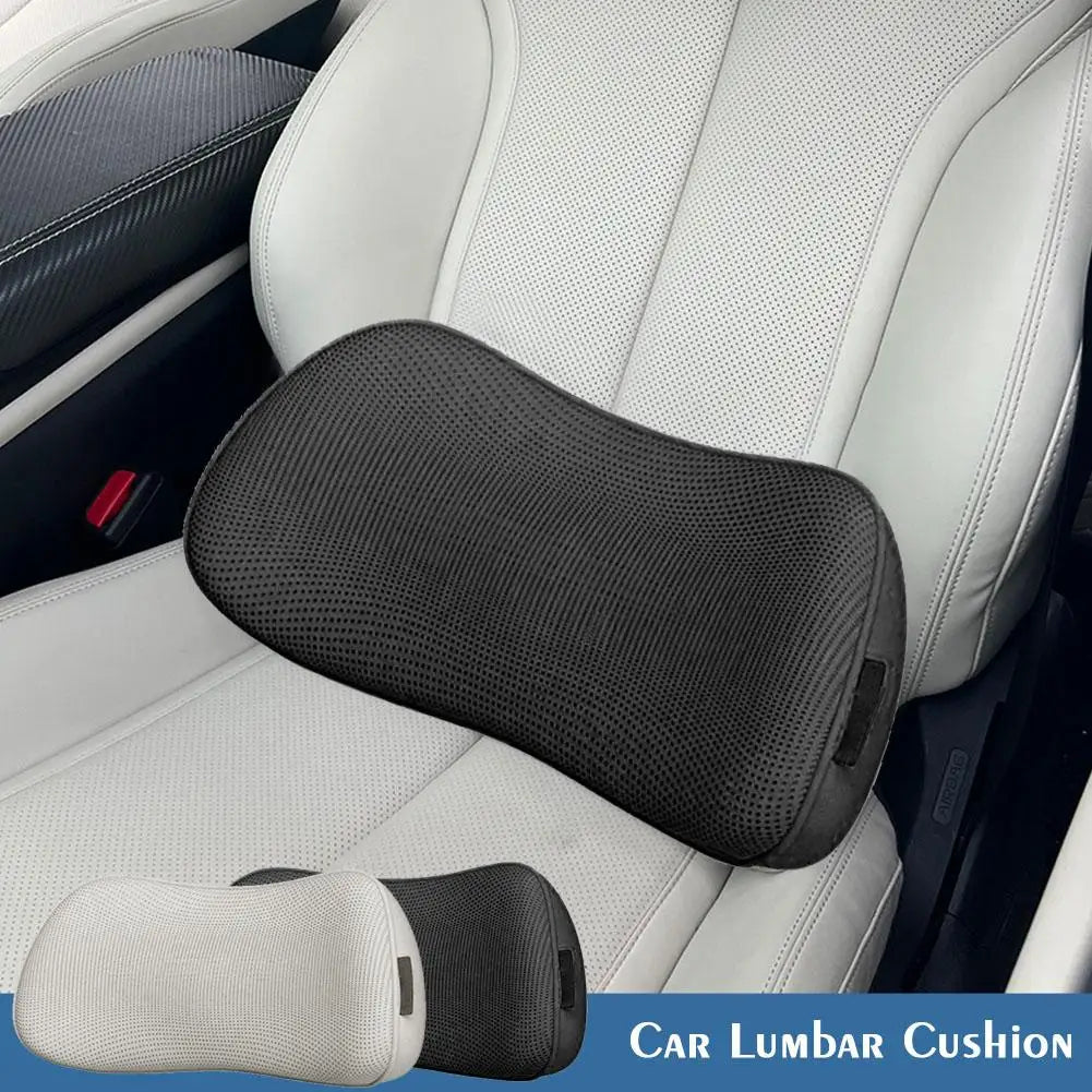 Breathable Car Seat Lumbar Support Pillow – Waist Protection Cushion for Office & Car Seat Comfort Accessories