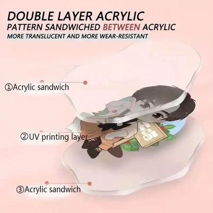 Sweet Cute Cookie Keychains – Rogue One Robot Bag Accessory & Fan Gift Keyring Jewelry