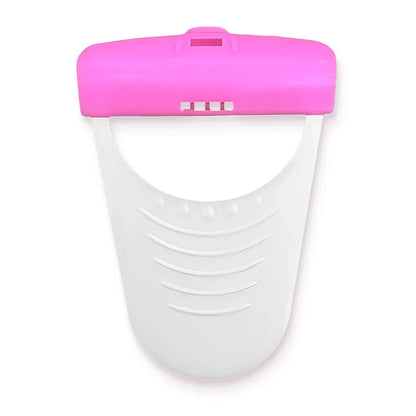 ALSHABAB 6PCS Disposable Razors for Women — Pink 1-Blade Manual Shaver for Body & Bikini Hair Removal