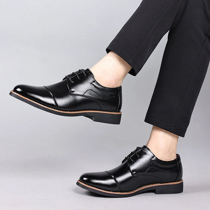 Men's Business Casual Work Shoes - Stylish Comfortable Fashion Footwear for Office & Everyday Wear