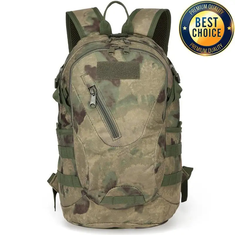 35L 900D Tactical Backpack – Men’s Camouflage Camping, Hiking, Hunting & Outdoor Travel Rucksack