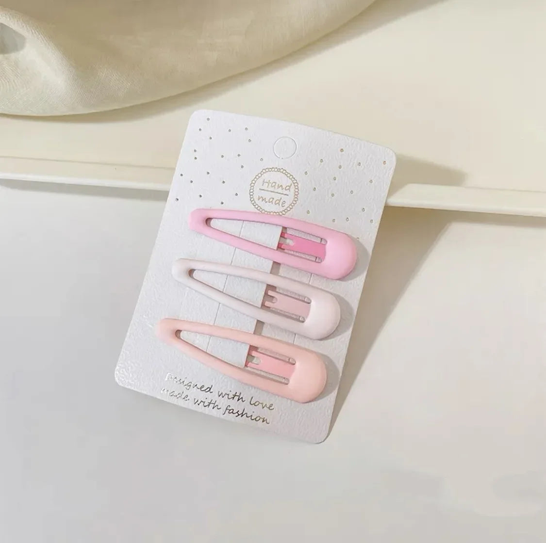 3PCS Candy Color BB Hair Clips – Y2K Star Heart Rectangle Metal Snap Barrettes for Girls & Women Cute Hair Accessories