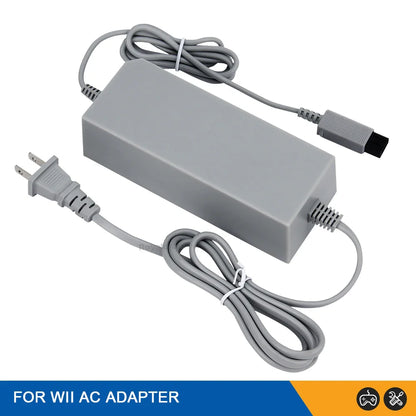Nintend Wii AC Adapter 100-240V 12V 3.7A – EU/US Plug Wall Charger Power Supply