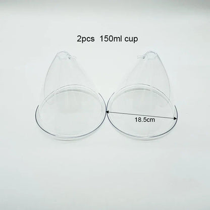 Electric Vacuum Suction Body Massage Device for Chest & Butt Lift, Breast Enhancement & Firming Cupping Therapy Pump System