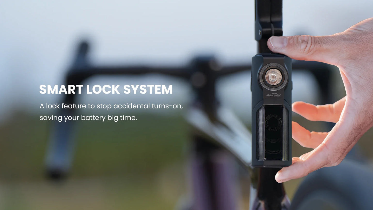 Magicshine Smart Bike Radar Tail Light – Rear View Cycling Taillight Compatible with GPS Bike Computers & Smartwatches