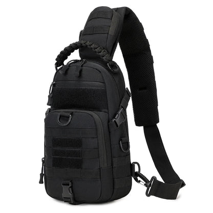 Camping Tactical Chest Bag – MOLLE Sling Backpack for Men, Outdoor Hiking, Cycling & Fishing