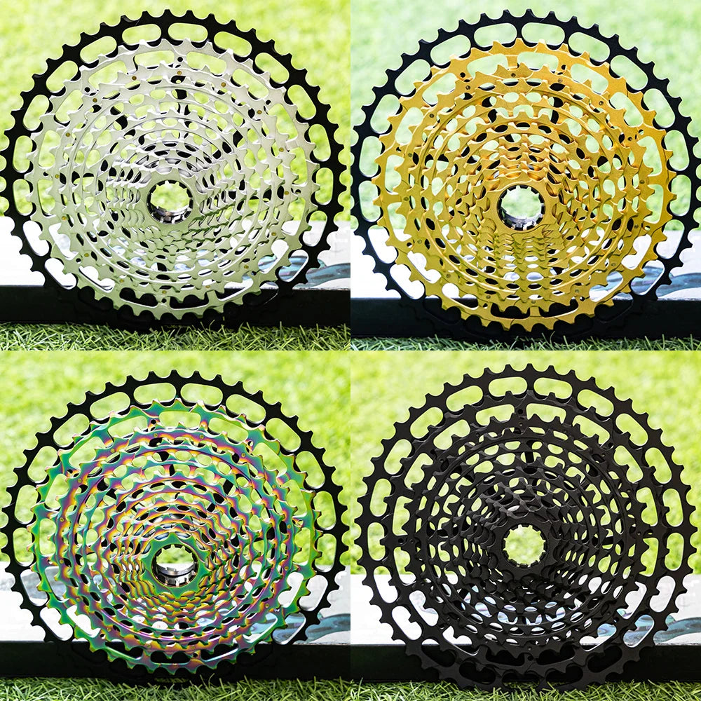 SPEDAO 12-Speed 10-50T Bicycle Cassette – 12V MTB Freewheel Sprocket for SX NX GX, XD & HG Compatible