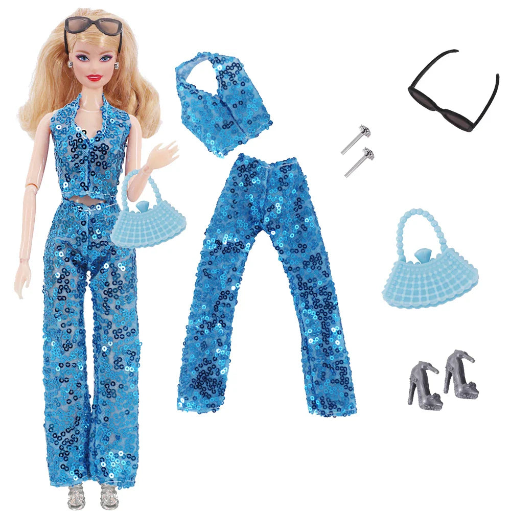 30cm Doll Clothes & Accessories – Dress for Babi, Blyth, 1/6 BJD Dolls, Birthday & Christmas Gift for Girls