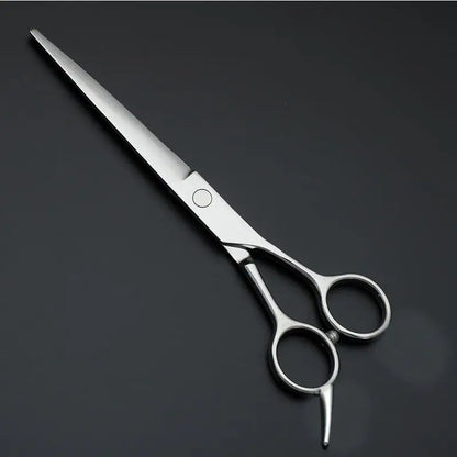 Pet Grooming Scissors Set – Professional Dog Hair Trimming Tools, Bent & Straight Scissors, Teddy Haircut Clippers