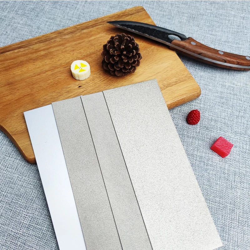 1000 Grit Diamond Plate Sharpening Stone – Large Whetstone for Professional Knife & Blade Sharpening, Apex Edge Tool