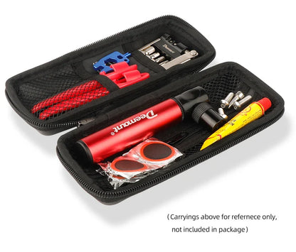 Deemount Bicycle Tool Storage Box – Bottle Cage Mount Case for Bike Repair Kits, Glasses & Keys
