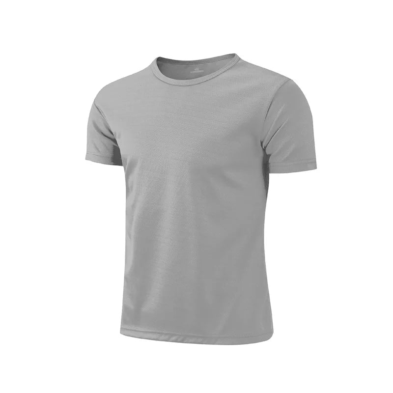 Men & Women Quick Dry Sports T-Shirt - Breathable Short Sleeve Gym, Running & Fitness Training Jersey