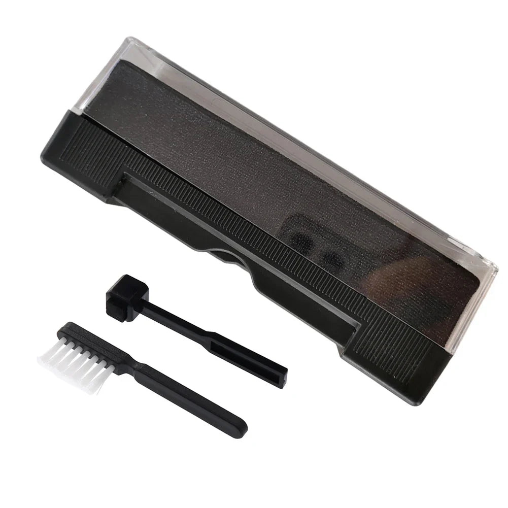 3 Piece Vinyl Record Cleaning Kit - Brush & Dust Remover Set for Turntables