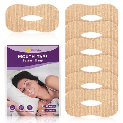 10/30Pcs Anti-Snoring Stickers – Breathing Improvement Patch for Children & Adults, Mouth Correction Orthosis Tape for Better Sleep