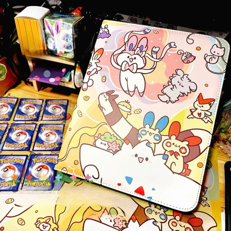 400/900PCS Pokémon Card Storage Book – 25th Anniversary Large Capacity Collectible Album for Cards