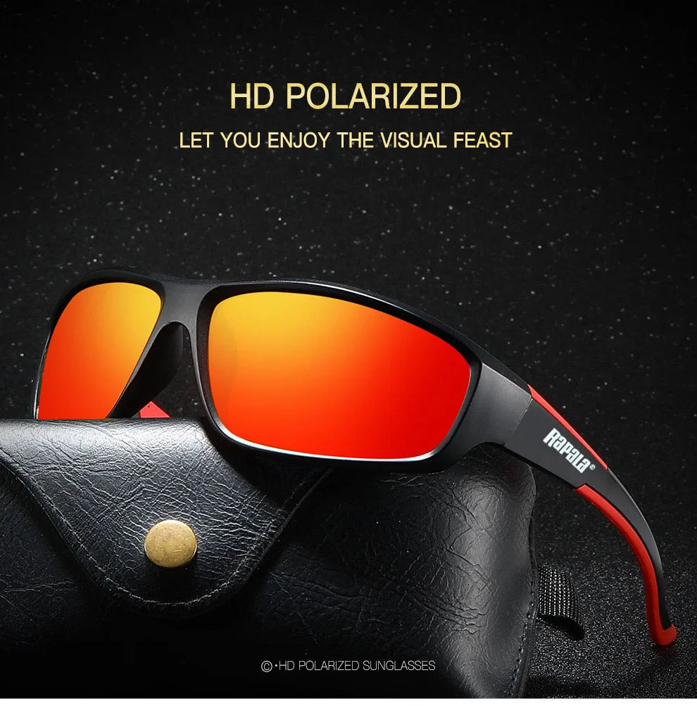 Rapala High Definition Polarized Sunglasses – UV400 Protection for Men & Women, Outdoor Sports & Fishing Eyewear, Driving Glasses