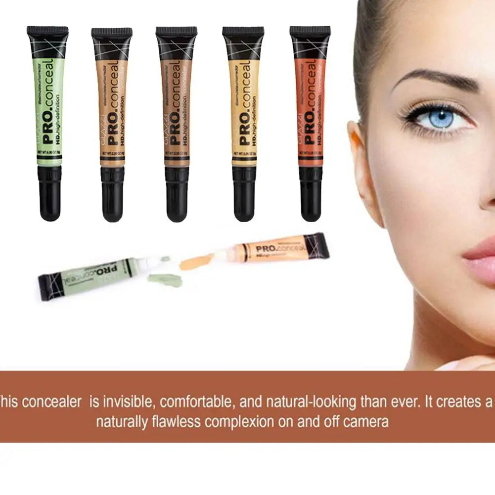 Hose Liquid Foundation Matte Nude – Full Coverage Facial Makeup with Highlight, Concealer & Oil Control for Brightening