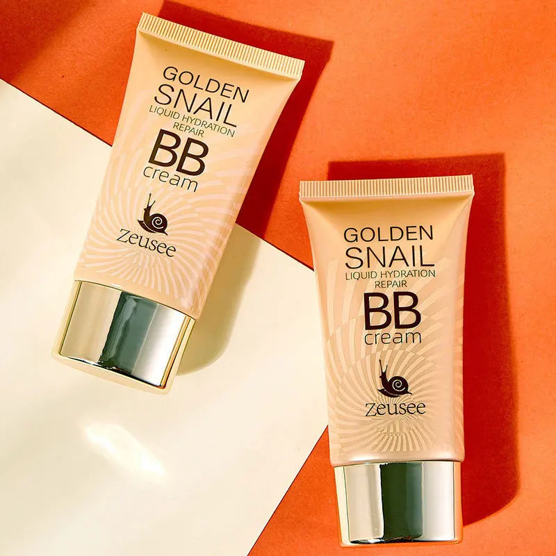 BB Cream Liquid Foundation – Full Coverage Natural Concealer Makeup Base, Long-Lasting Oil Control Face Cosmetics for Women