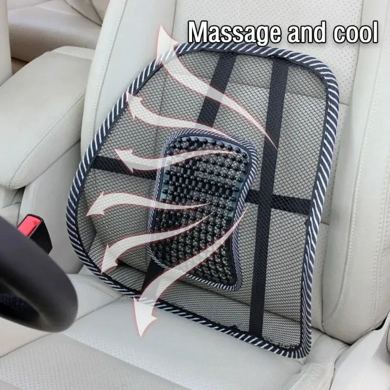 Universal Lumbar Back Support Pillow – Office Chair & Car Cushion for Spine Posture Correction, Truck Seat Cushion