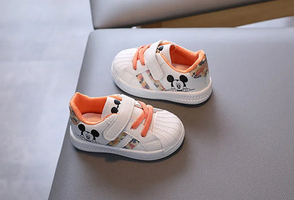 Children’s Casual Sports Shoes — Boys & Girls Soft-Soled Small White Shoes, Fashionable & Comfortable Sneakers
