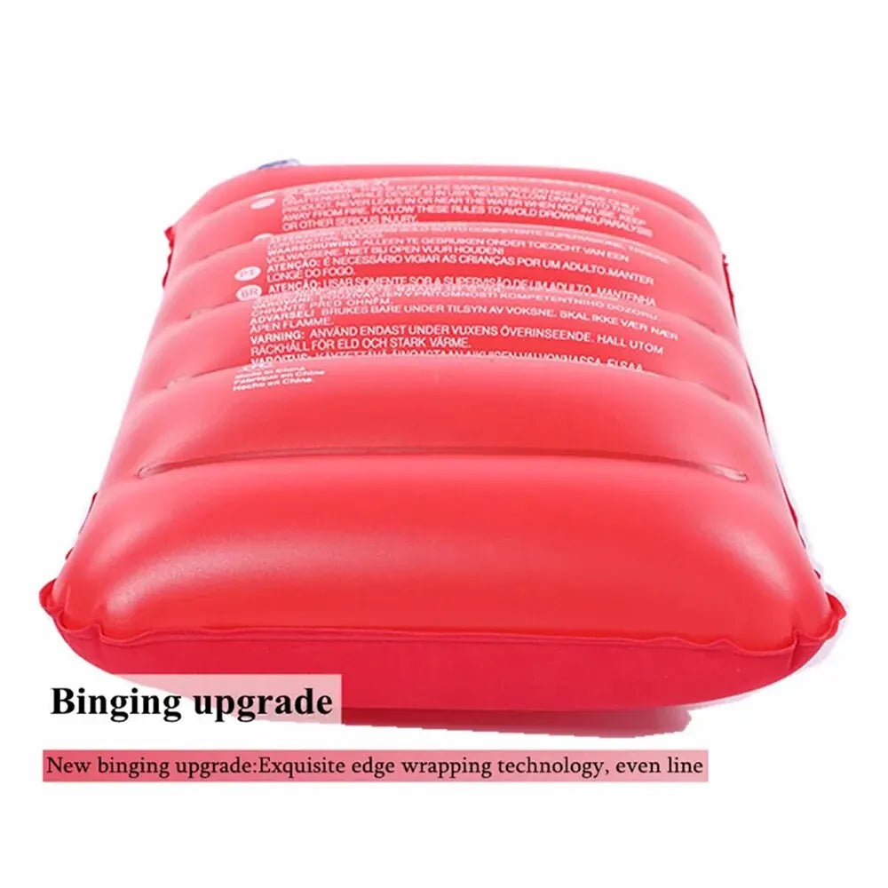47x30cm Air Cushion Pillow - Folding Inflatable Travel Pillow, Outdoor Camping Sleep Cushion, Backrest Head Rest