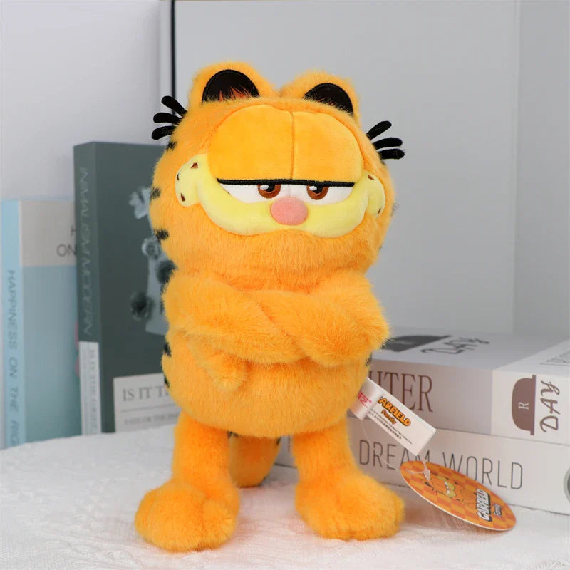 Original Garfield Family Plush Toys — Kawaii Soft Stuffed Garfield & Odie Dolls for Kids
